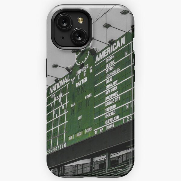 Chicago Cubs vintage photo print Wrigley Field photograph vintage Cubs  vintage sports gift Cubs base iPhone 13 Case