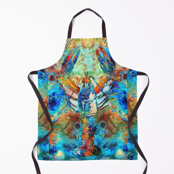 Item preview, Primary Colors Lobster Art by Sharon Cummings designed and sold by Sharon Cummings Art.