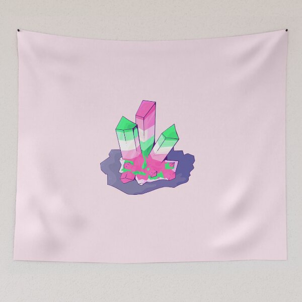 Item preview, Abrosexual Pride Geode  designed and sold by ForTheFrogWar.