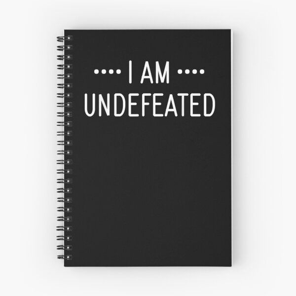 Item preview, I Am Undefeated Funny Jokes Sarcastic Sayings Gift  designed and sold by mchargue12.