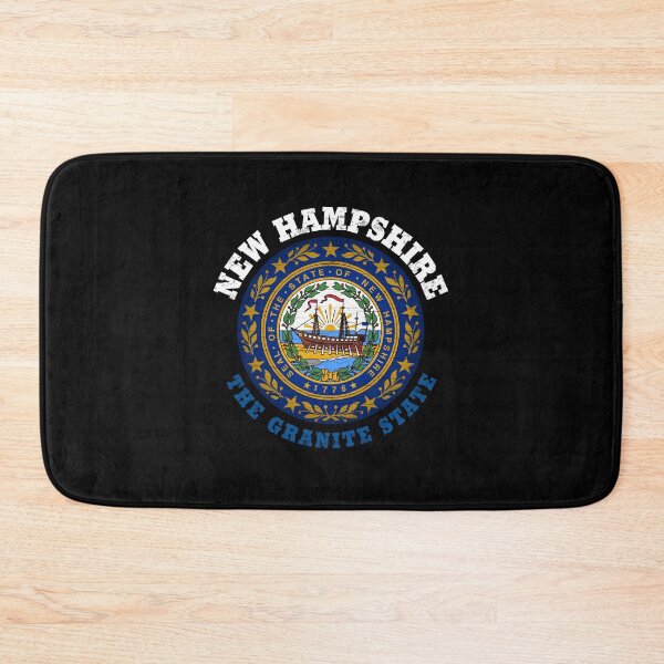 Item preview, NEW HAMPSHIRE GRANITE STATE FLAG designed and sold by Madjack Tees Kiwi SuperStore.