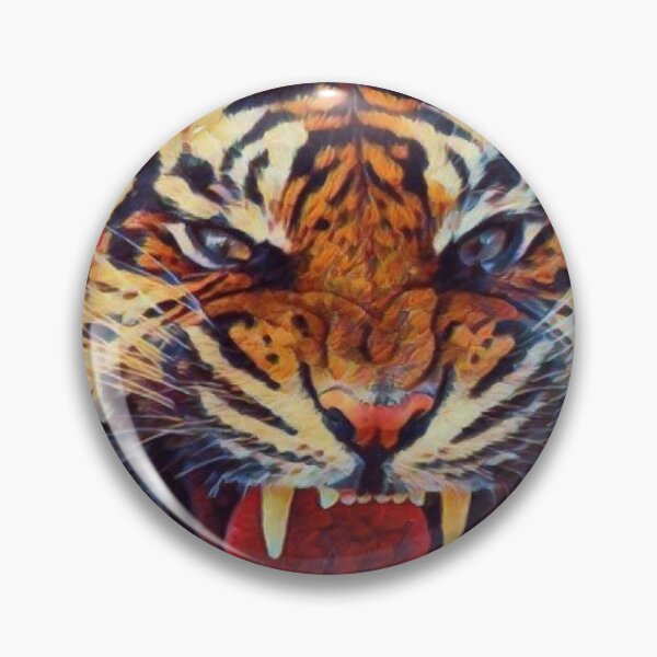 Item preview, Cool Angry Bengal Tiger Artwork  designed and sold by Zoo-Moo.