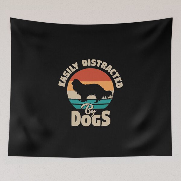 Item preview, Easily Distracted By Dogs designed and sold by Mriganka Gogoi.