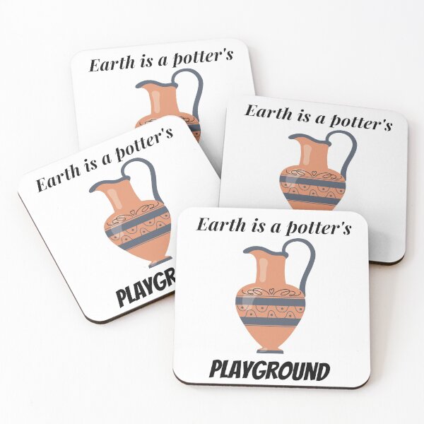 Item preview, Earth is a potter's playground. slogan pottery making gifts  designed and sold by DANT-shirts.