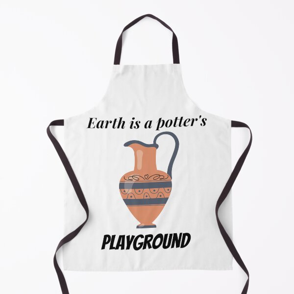 Item preview, Earth is a potter's playground. slogan pottery making gifts designed and sold by DANT-shirts.