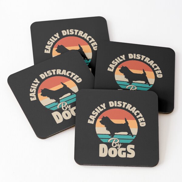 Item preview, Easily Distracted By Dogs designed and sold by Mriganka Gogoi.