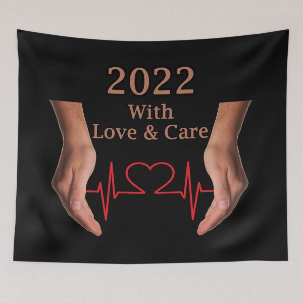 Item preview, 2022 New Year With Love And Care designed and sold by LashCreations.