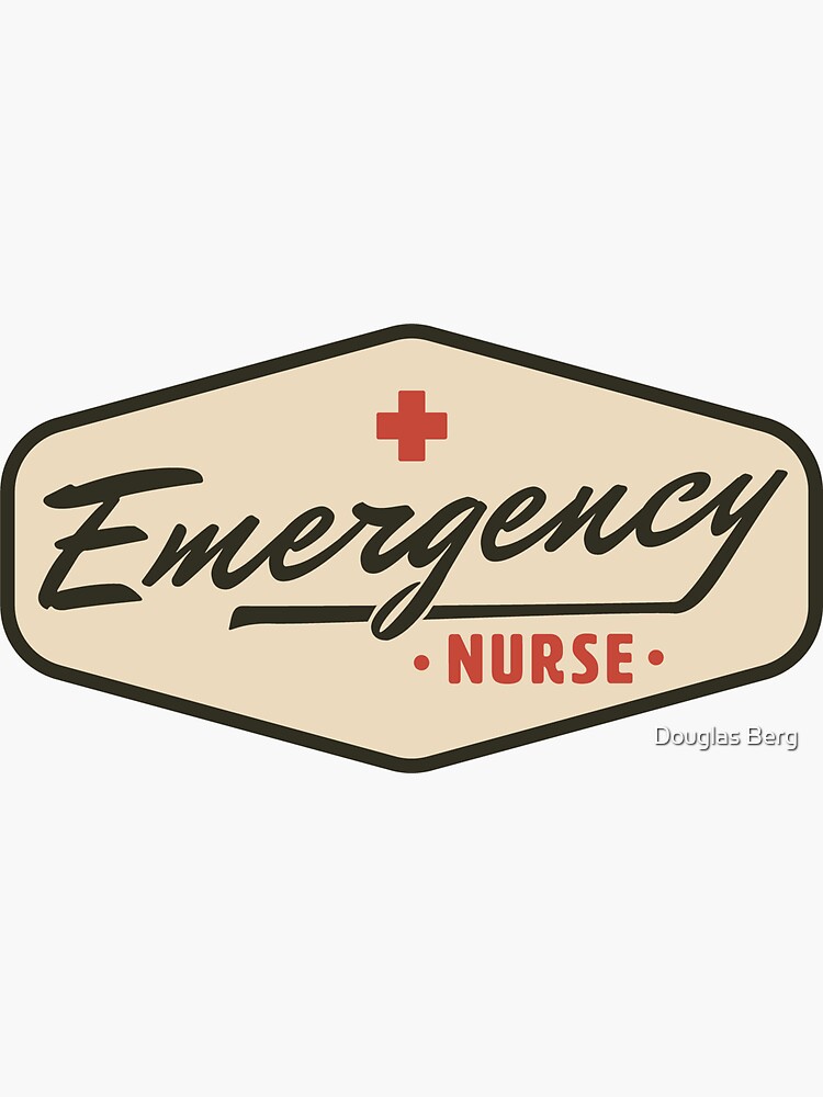 Nurse Nursing Clinic Medical Stuff Paramedic' Sticker