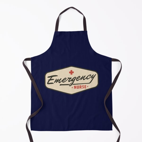 Item preview, Emergency Nurse Badge Logo Design (RN) designed and sold by Douglas Berg.