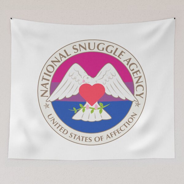 Item preview, National Snuggle Agency Bi designed and sold by animinimal.