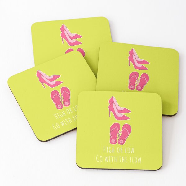 Item preview, Go with the flow heels and flip flops designed and sold by Zela.