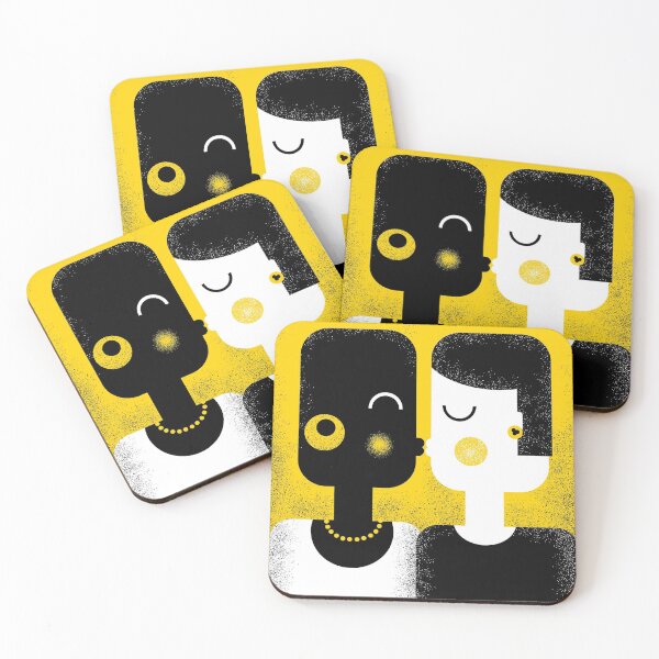 Item preview, Kissing women, Alejandro Cañer, women, lgbt, celebrating love designed and sold by The Sr Corchea Backroom Art.