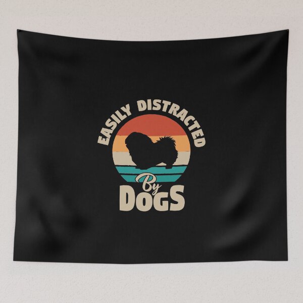 Item preview, Easily Distracted By Dogs designed and sold by Mriganka Gogoi.