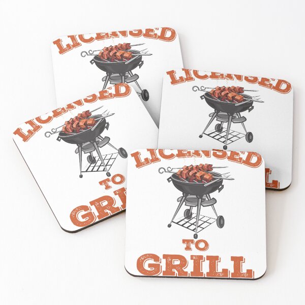 Item preview, Licensed To Grill Punny Father's Day designed and sold by StoneColdMovies.