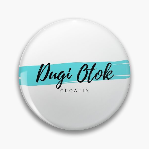 Item preview, Island of Dugi Otok in Dalmatia, Croatia - Hrvatska - Turquoise Blue Minimalistic Sea Resort Design designed and sold by Vintage-TM.