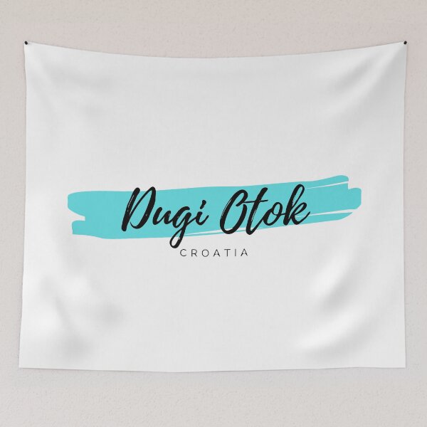 Item preview, Island of Dugi Otok in Dalmatia, Croatia - Hrvatska - Turquoise Blue Minimalistic Sea Resort Design designed and sold by Vintage-TM.