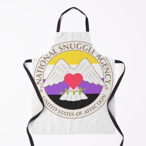 Item preview, National Snuggle Agency Non-binary designed and sold by animinimal.