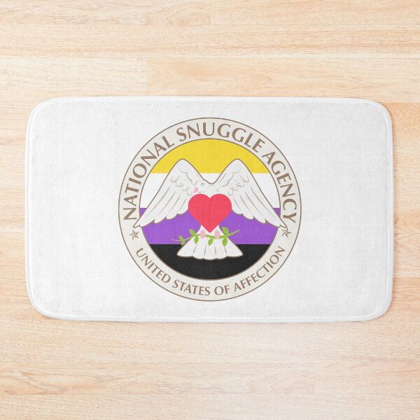 Item preview, National Snuggle Agency Non-binary designed and sold by animinimal.
