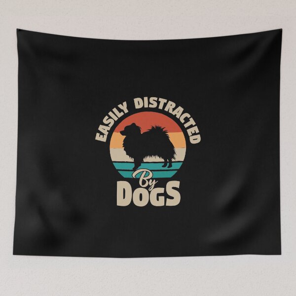 Item preview, Easily Distracted By Dogs designed and sold by Mriganka Gogoi.