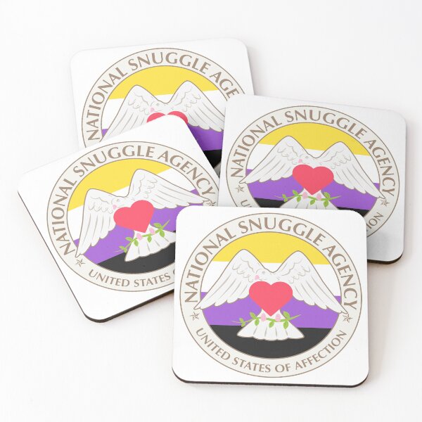 Item preview, National Snuggle Agency Non-binary designed and sold by animinimal.