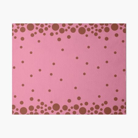 Item preview, Mirrored Bouncing Balls Pattern Pink Brick-Red designed and sold by Dream Big! by E. H..