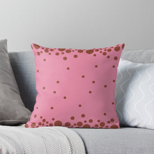 Item preview, Mirrored Bouncing Balls Pattern Pink Brick-Red designed and sold by Dream Big! by E. H..