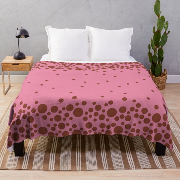 Item preview, Mirrored Bouncing Balls Pattern Pink Brick-Red designed and sold by Dream Big! by E. H..