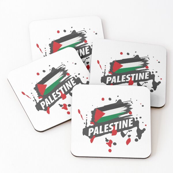 Item preview, Palestine Flag Art designed and sold by ArabicArtistry.