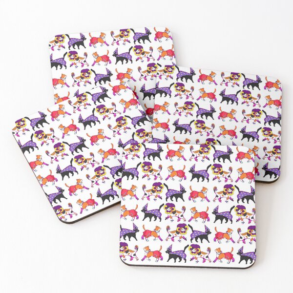 Item preview, Many Kitties on a Mission designed and sold by Watsonia-Sai.