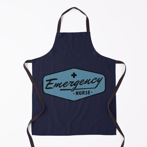 Item preview, Emergency Nurse Badge Logo Design (RN) designed and sold by Douglas Berg.