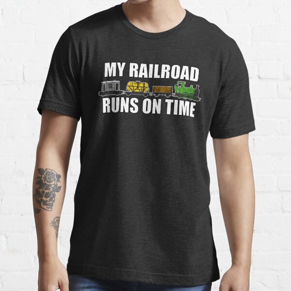 Model Trains Run On Time Railway Funny Model Trains Run On Time Railway Funny