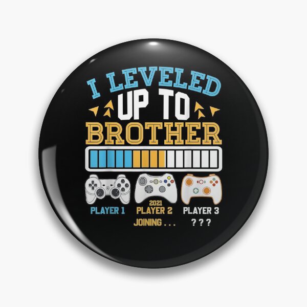 Item preview, I Leveled Up To Brother 2021 Funny Soon To Be Brother 2021 G Gift  designed and sold by mchargue12.
