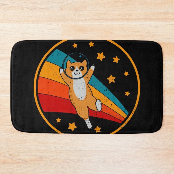 Item preview, Cute Vintage Manx Cat Retro Bobtail Space Cat designed and sold by JokeGysen.