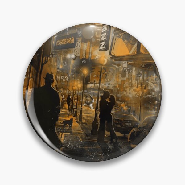 Item preview, Strangers in the Night Sepia 2 - Do androids dream with a detective noir retro future? designed and sold by Luis Peres.