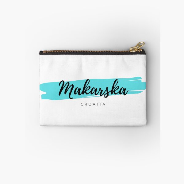 Item preview, Makarska Riviera in Dalmatia, Croatia - Hrvatska - Brela - Turquoise Blue Minimalistic Sea Resort Design designed and sold by Vintage-TM.
