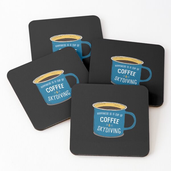 Item preview, Skydiving & Coffee is happiness designed and sold by orlumbuspirate.