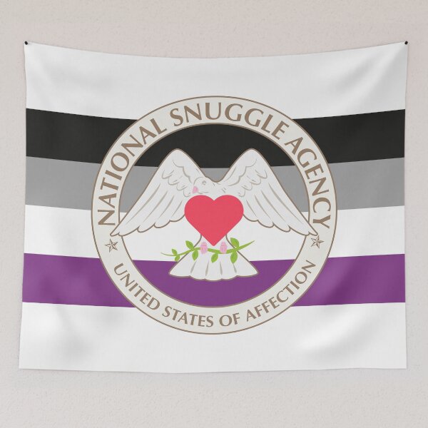 Item preview, National Snuggle Agency Ace Stripe designed and sold by animinimal.