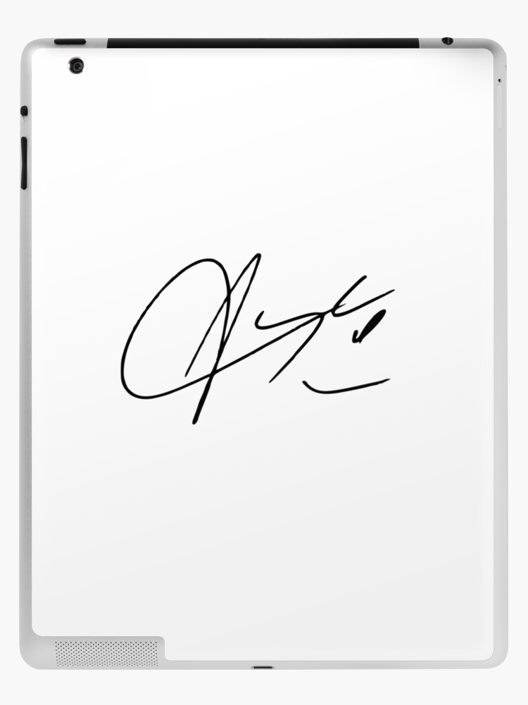 Aaliyah signature iPad Case & Skin for Sale by Sofia Runs