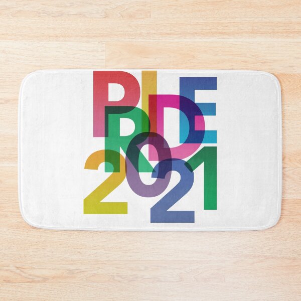 Item preview, Pride 2021 colorful text designed and sold by Pointit.