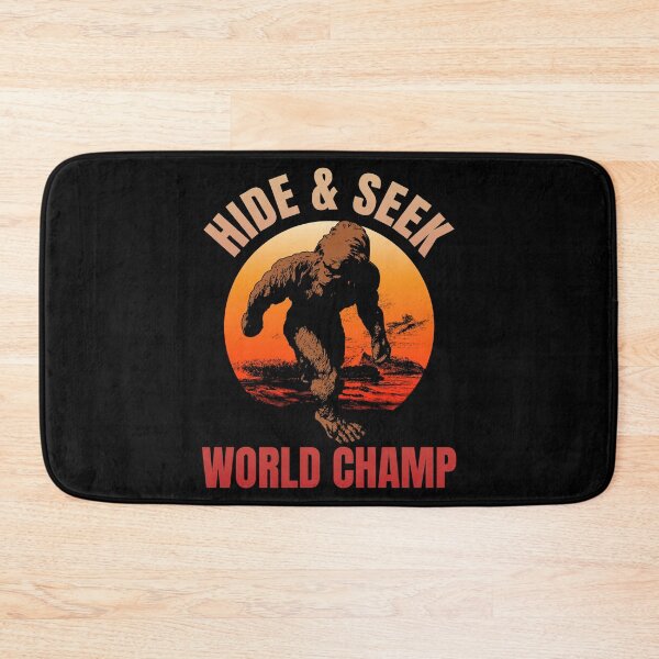 Item preview, Hide and  Seek world champ, bigfoot, sasquatch, world champion designed and sold by Lekrock.