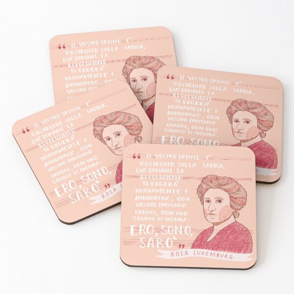 Item preview, Rosa Luxemburgo designed and sold by blulu-.