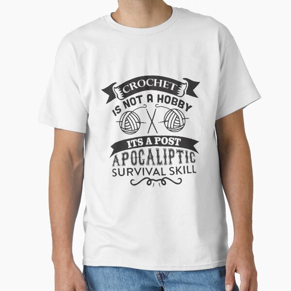 Item preview, Crochet Quote and Saying. Crochet is not a hobby. designed and sold by teemix.