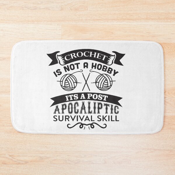 Item preview, Crochet Quote and Saying. Crochet is not a hobby. designed and sold by teemix.