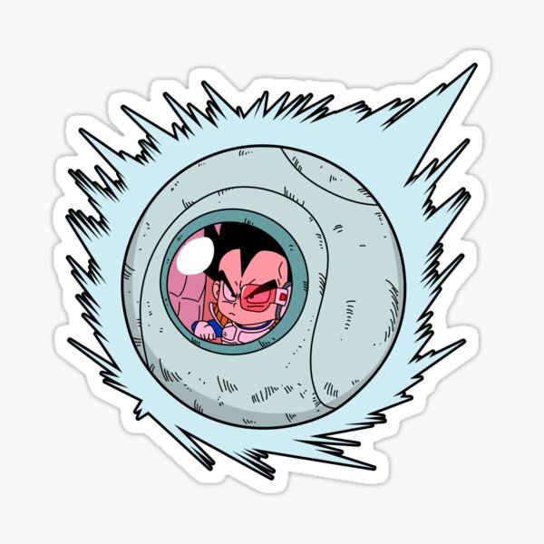 Dragon Ball Z Characters Set Sticker for Sale by didyoumeanaby