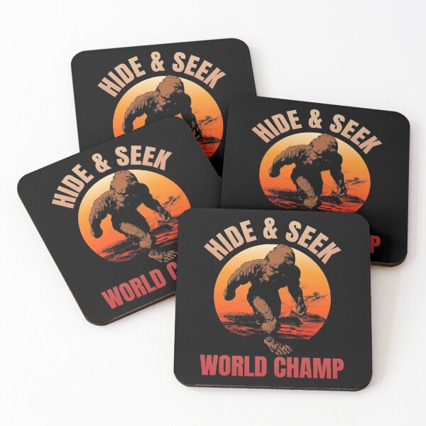 Item preview, Hide and  Seek world champ, bigfoot, sasquatch, world champion designed and sold by Lekrock.