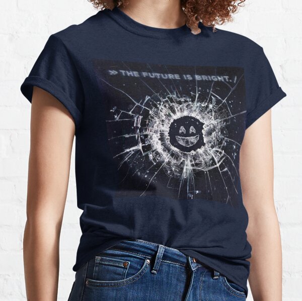 Item preview, Black mirror, the future is brigh designed and sold by mammotshirt.