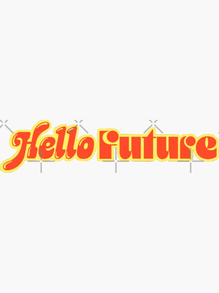"NCT Dream Hello Future Word text Logo Hot Sauce Repackage " Sticker