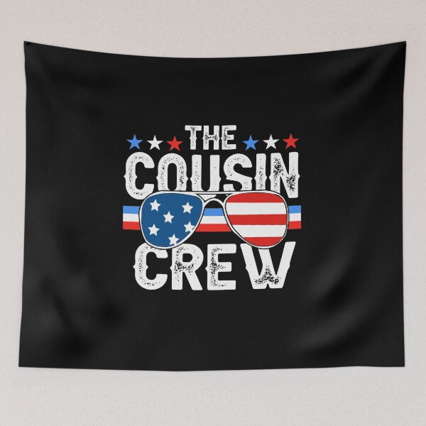 Item preview, Cousin Crew 4th of July Patriotic American Family Matching T-Shirt designed and sold by AMZBlacKStore.