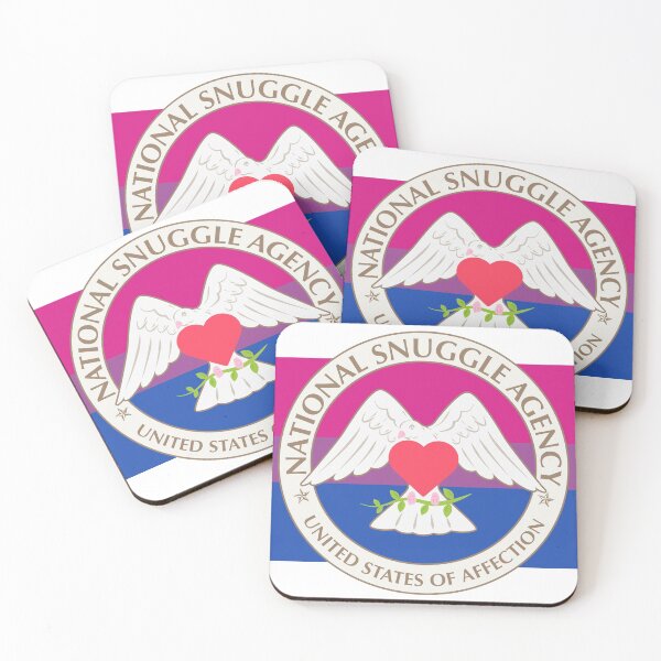 Item preview, National Snuggle Agency Bi Stripe designed and sold by animinimal.