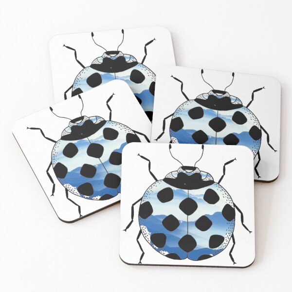 Item preview, Foggy Mountain Ladybug designed and sold by BuzzySpaceBee.